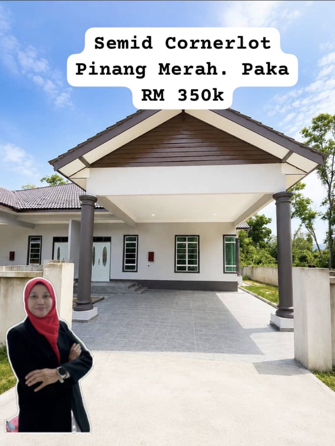 Semi CornerLot Pinang Merah